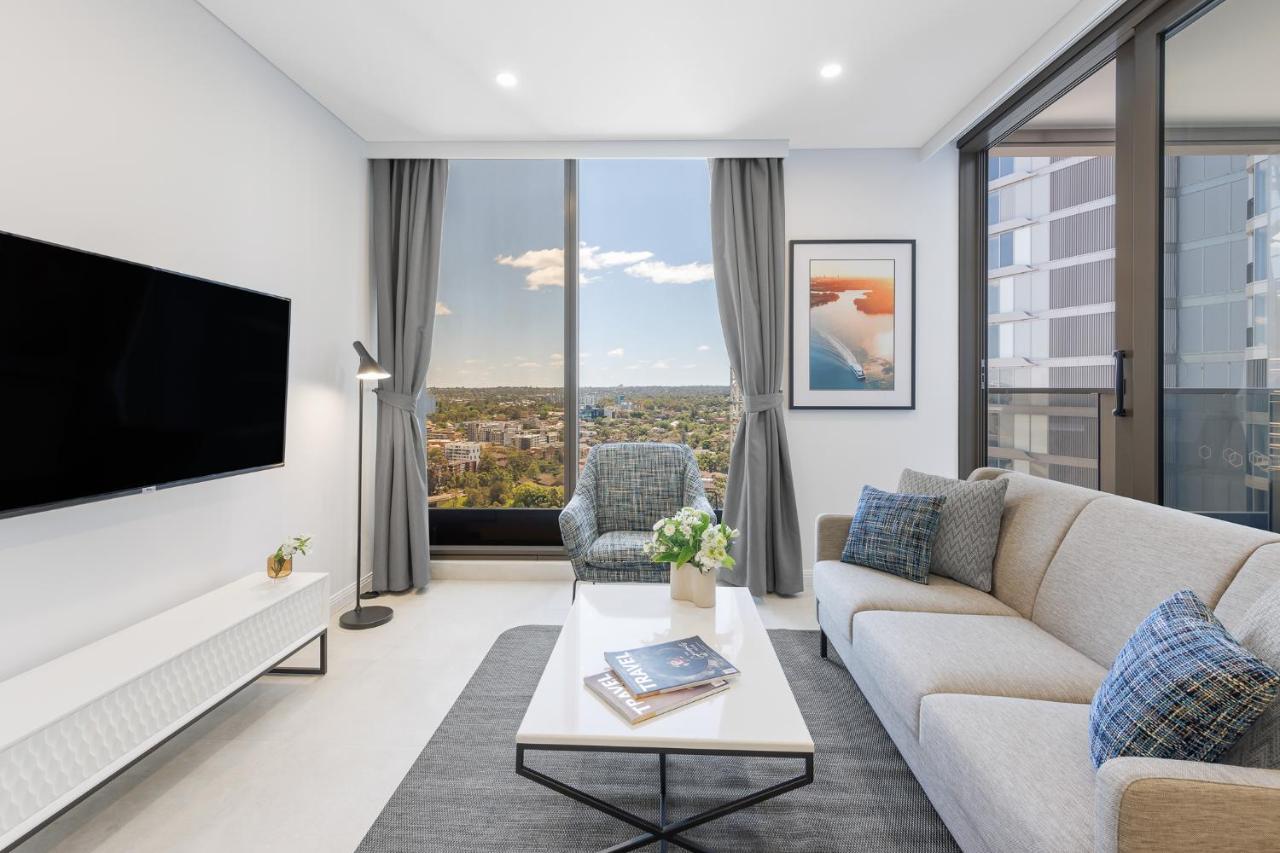 Meriton Suites George Street, Parramatta Sydney Exteriér fotografie